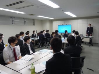 ただいま、新入社員の研修中です！